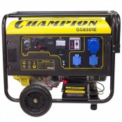 Бензиновый генератор Champion GG6501E+ATS