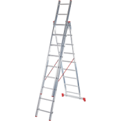 Лестница алюминиевая трёхсекционная NV 223, Ступени 3×9 2230309