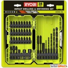Набор оснастки Ryobi RAK38DSDI2 (38 предметов)