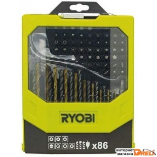 Набор бит Ryobi RAK86MiXC (86 предметов)